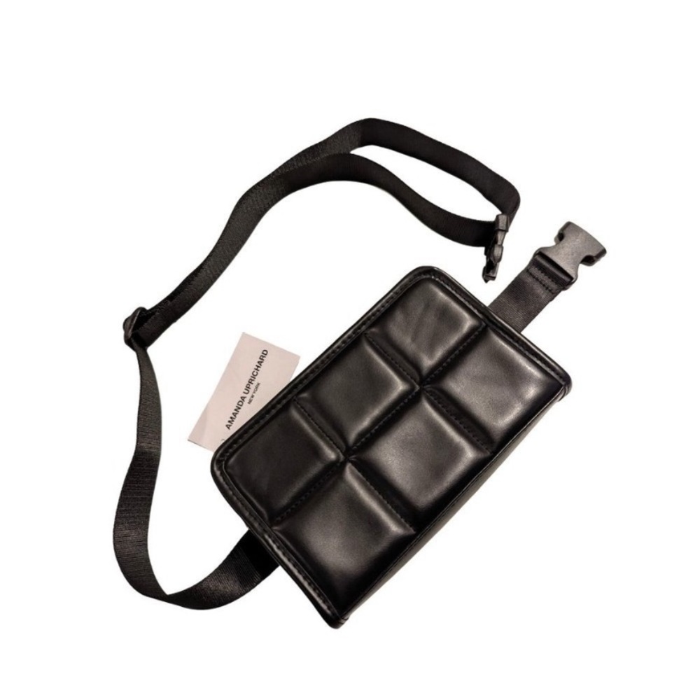 Amanda Uprichard Black Belt Bag